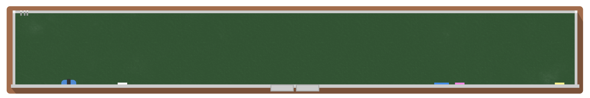 黒板のテロップ 緑 テロップ サイト