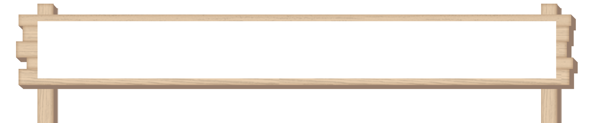 木の看板テロップno 2 白 テロップ サイト